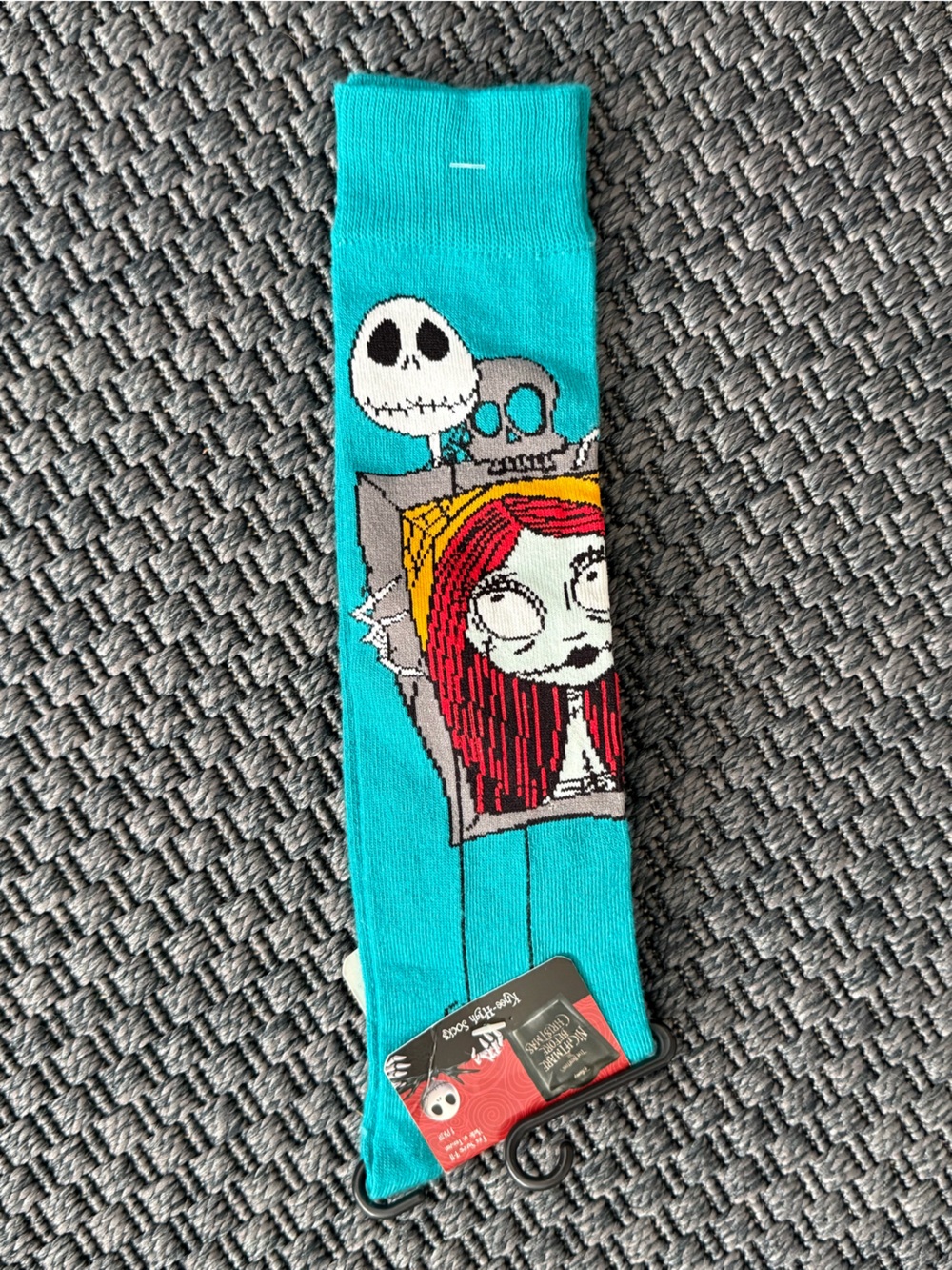 The Nightmare Before Christmas Sally Graphic Kids Socks - Teal